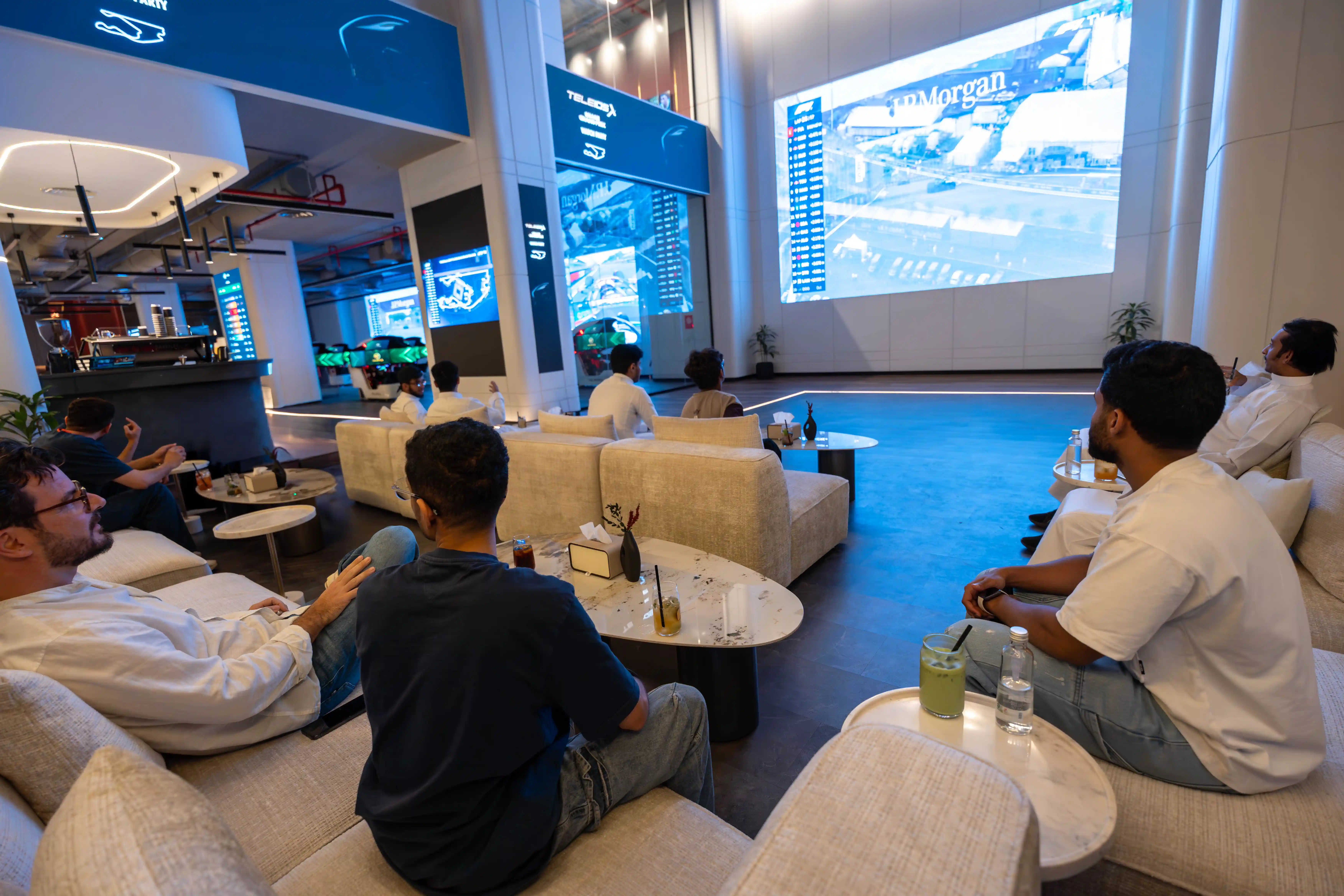 Motorsport Watch Parties at TeleiosX — Riyadh’s Home of Motorsport
