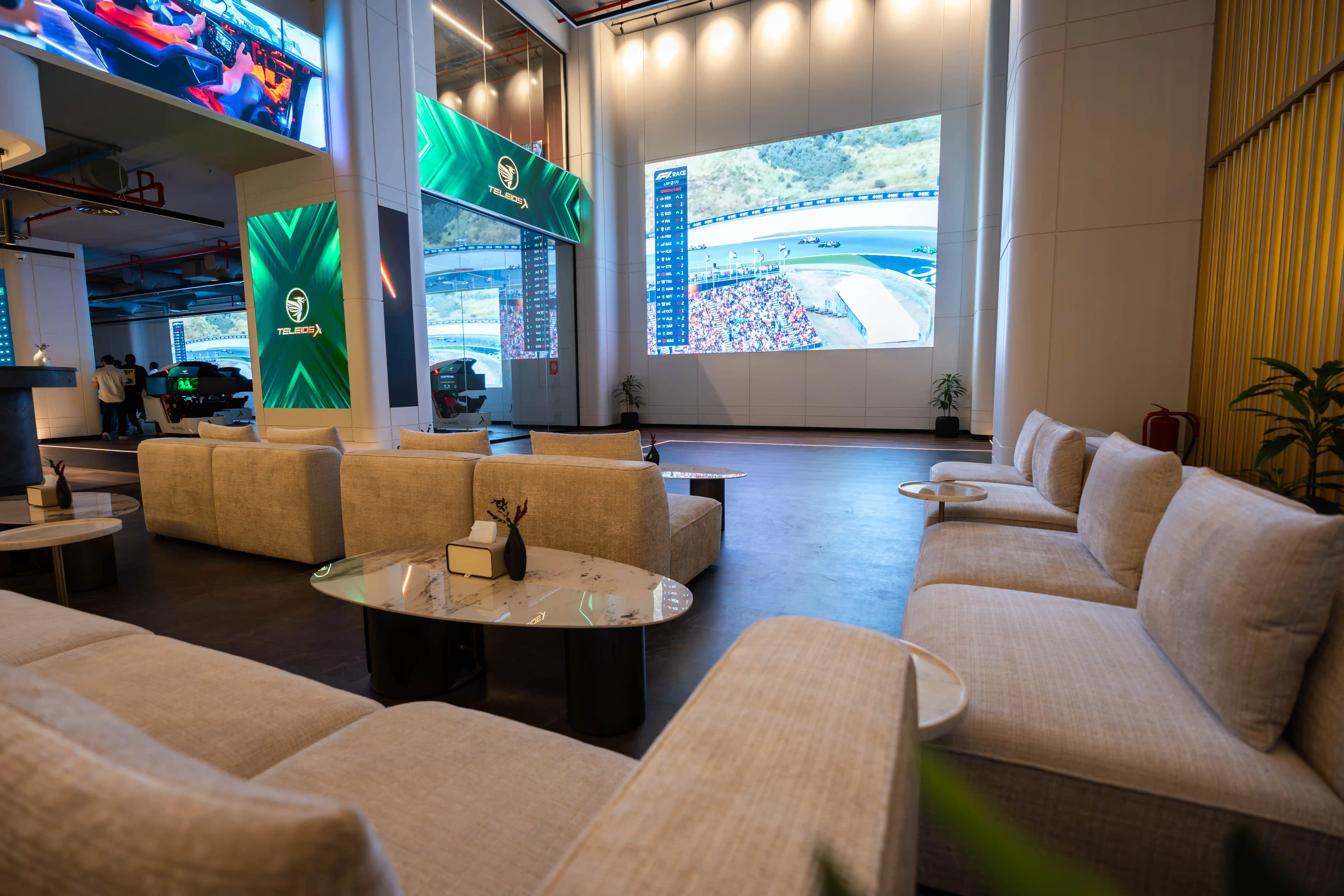 Main Viewing Area / Big Screen